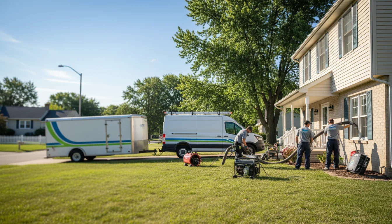 Flooded Basement Restoration And Cleanup With Repair in Waco, NE near me